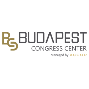 Budapest Congress Center logó – modern kongresszusi és rendezvényközpont Budapesten.