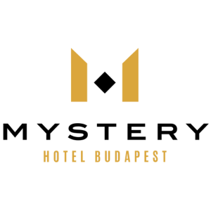 The Sky Garden – rooftop terasz logó – panorámás tetőkerti bár a Mystery Hotel Budapest-ban.