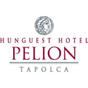 Hunguest Hotel Pelion logó – négycsillagos superior wellness- és konferenciaszálloda Tapolcán, a Balaton-felvidéken.