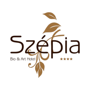 Szépia Bio & Art Hotel logó – modern konferencia- és wellness-szálloda a Zsámbéki-medencében.