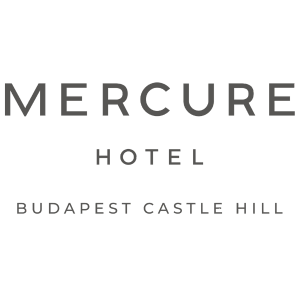 Mercure Budapest Castle Hill logó – modern 4-csillagos szálloda Budán, a Várnegyed közelében.
